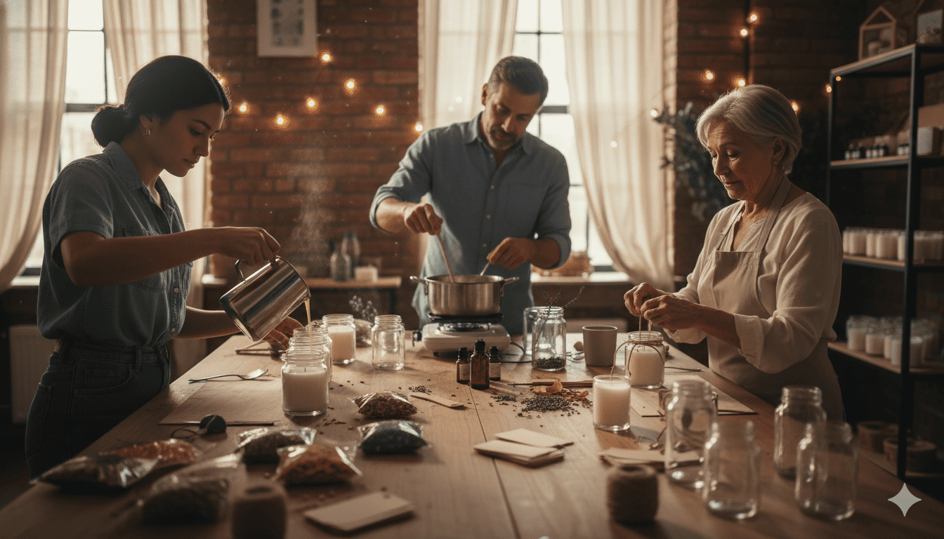 Hand-Poured Candle Workshop