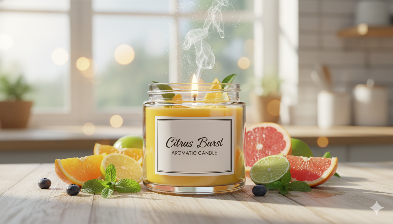 Citrus Burst Aromatic Candle